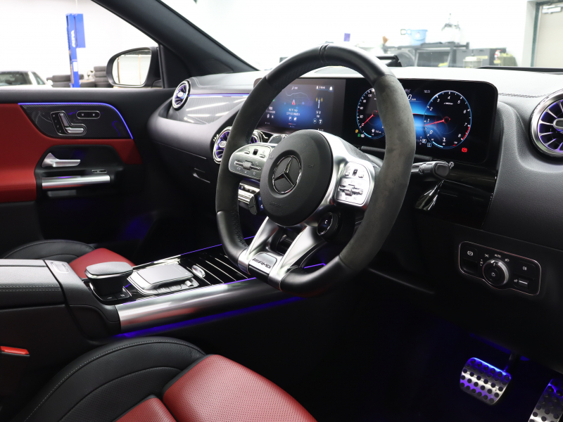 AMG GLA GLA45s AMGﾊﾟﾌｫｰﾏﾝｽ&ｱﾄﾞﾊﾞﾝｽﾄﾞP　後期 赤/黒革 ﾍﾞﾝﾁﾚｰﾀｰ ﾊﾟﾉﾗﾏSR 純正HDDﾅﾋﾞTV 360ｶﾒﾗ ﾍｯﾄﾞｱｯﾌﾟD ｱﾄﾞﾊﾞﾝｽﾄﾞｻｳﾝﾄﾞ LEDﾍｯﾄﾞﾗｲﾄ AMGﾄﾞﾗｲﾌﾞｺﾝﾄﾛｰﾙｽｲｯﾁ AMGﾊﾟﾌｫｰﾏﾝｽEX AMGｴｱﾛ&20ｲﾝﾁAW　2年保証付