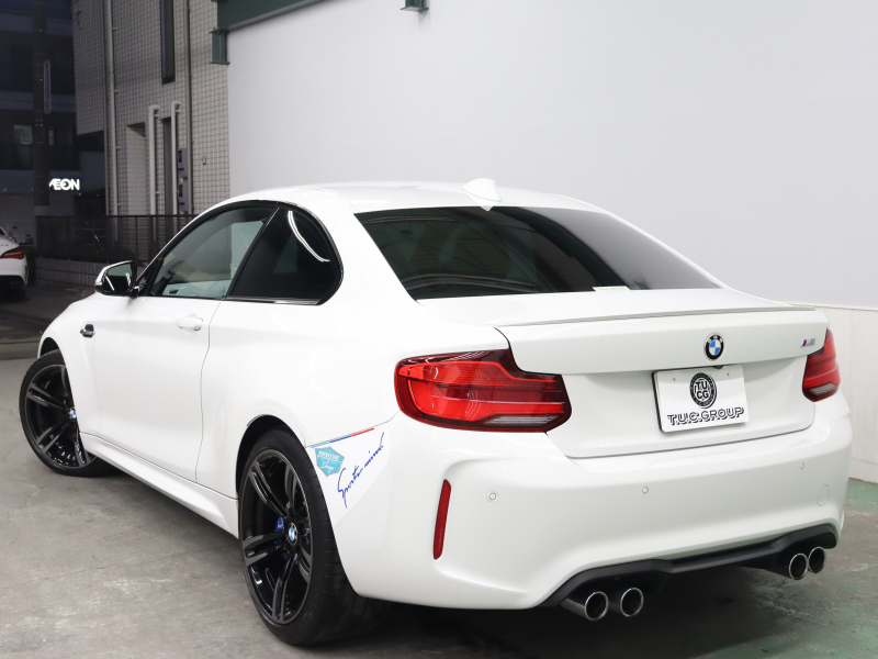 BMW Mシリーズ M2 ﾍﾞｰｽｸﾞﾚｰﾄﾞ　後期LCI ｺﾝﾌｫｰﾄA ｲﾝﾃﾘｼﾞｪﾝﾄS 黒革 純正Idriveﾅﾋﾞ Bｶﾒﾗ LEDﾍｯﾄﾞﾗｲﾄ ｶｰﾎﾞﾝｲﾝﾃﾘｱ ﾃﾞｭｱﾙｴｷｿﾞｰｽﾄﾃｰﾙﾊﾟｲﾌﾟ Mｽﾎﾟｰﾂｽﾃｱﾘﾝｸﾞ Mﾌﾞﾚｰｷｷｬﾘﾊﾟｰ Mｴｱﾛ&19ｲﾝﾁAW　2年保証付