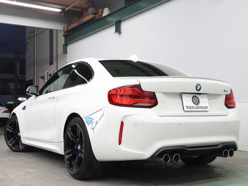 BMW Mシリーズ M2 ﾍﾞｰｽｸﾞﾚｰﾄﾞ　後期LCI ｺﾝﾌｫｰﾄA ｲﾝﾃﾘｼﾞｪﾝﾄS 黒革 純正Idriveﾅﾋﾞ Bｶﾒﾗ LEDﾍｯﾄﾞﾗｲﾄ ｶｰﾎﾞﾝｲﾝﾃﾘｱ ﾃﾞｭｱﾙｴｷｿﾞｰｽﾄﾃｰﾙﾊﾟｲﾌﾟ Mｽﾎﾟｰﾂｽﾃｱﾘﾝｸﾞ Mﾌﾞﾚｰｷｷｬﾘﾊﾟｰ Mｴｱﾛ&19ｲﾝﾁAW　2年保証付