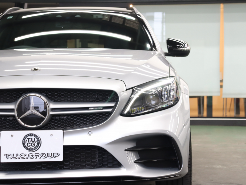 AMG Cクラス C43 4MATIC ﾅｲﾄ&ﾚｰﾀﾞｰSP　後期 黒革 純正ﾅﾋﾞTV ﾌﾞﾙﾒｽﾀｰS ﾍｯﾄﾞｱｯﾌﾟD Bｶﾒﾗ 自動ﾃｰﾙｹﾞｰﾄ&ﾌｯﾄﾄﾗﾝｸｵｰﾌﾟﾅｰ LEDﾍｯﾄﾞﾗｲﾄ AMGｴｱﾛ&19AW AMGｴｸﾞｿﾞｰｽﾄ　2年保証付