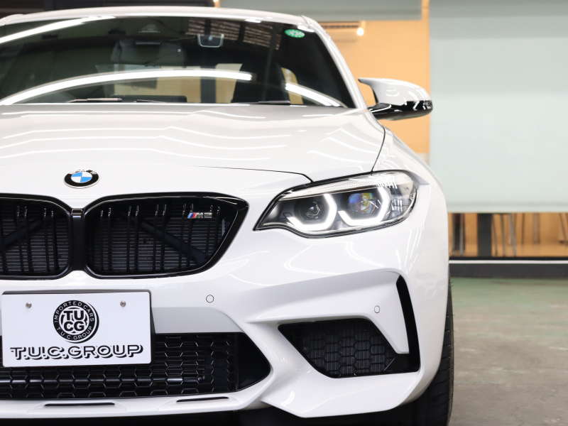 BMW Mシリーズ M2 ｺﾝﾍﾟﾃｨｼｮﾝ　1ｵﾅ 後期LCI ｺﾝﾌｫｰﾄA ｲﾝﾃﾘｼﾞｪﾝﾄS 黒革 純正Idriveﾅﾋﾞ harman/kardonｻｳﾝﾄﾞ Bｶﾒﾗ LEDﾍｯﾄﾞﾗｲﾄ Mｽﾎﾟｰﾂﾚｻﾞｰｽﾃｱﾘﾝｸﾞ Mｽﾎﾟｰﾂｴｷｿﾞｰｽﾄ Mﾌﾞﾚｰｷｷｬﾘﾊﾟｰ Mｴｱﾛ&19ｲﾝﾁAW　2年保証付