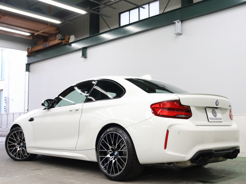 BMW Mシリーズ M2 ｺﾝﾍﾟﾃｨｼｮﾝ　1ｵﾅ 後期LCI ｺﾝﾌｫｰﾄA ｲﾝﾃﾘｼﾞｪﾝﾄS 黒革 純正Idriveﾅﾋﾞ harman/kardonｻｳﾝﾄﾞ Bｶﾒﾗ LEDﾍｯﾄﾞﾗｲﾄ Mｽﾎﾟｰﾂﾚｻﾞｰｽﾃｱﾘﾝｸﾞ Mｽﾎﾟｰﾂｴｷｿﾞｰｽﾄ Mﾌﾞﾚｰｷｷｬﾘﾊﾟｰ Mｴｱﾛ&19ｲﾝﾁAW　2年保証付