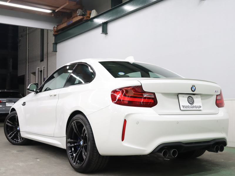 BMW Mシリーズ M2 ﾍﾞｰｽｸﾞﾚｰﾄﾞ 6速MT　ｺﾝﾌｫｰﾄA ｲﾝﾃﾘｼﾞｪﾝﾄS 黒革 純正Idriveﾅﾋﾞ harman/kardon Bｶﾒﾗ LEDﾍｯﾄﾞﾗｲﾄ ｶｰﾎﾞﾝｲﾝﾃﾘｱ ﾃﾞｭｱﾙｴｷｿﾞｰｽﾄﾃｰﾙﾊﾟｲﾌﾟ Mｽﾎﾟｰﾂｽﾃｱﾘﾝｸﾞ Mﾌﾞﾚｰｷｷｬﾘﾊﾟｰ Mｴｱﾛ&19ｲﾝﾁAW　2年保証付