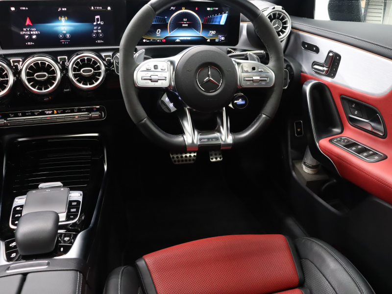 AMG CLAクラス CLA45S 4MATIC+ AMGｱﾄﾞﾊﾞﾝｽﾄﾞ&ﾊﾟﾌｫｰﾏﾝｽPKG　赤/黒革 ﾊﾟﾌｫｰﾏﾝｽｼｰﾄ ﾋｰﾀｰ＆ｸｰﾗｰ ﾊﾟﾉﾗﾏSR HDDﾅﾋﾞTV BTｵｰﾃﾞｨｵ 360ｶﾒﾗ HUD 自動Rｹﾞｰﾄ&ﾊﾝｽﾞﾌﾘｰA ｱﾄﾞﾊﾞﾝｽﾄﾞｽﾋﾟｰｶｰ 19AW ﾊﾟﾌｫｰﾏﾝｽEX　2年保証付