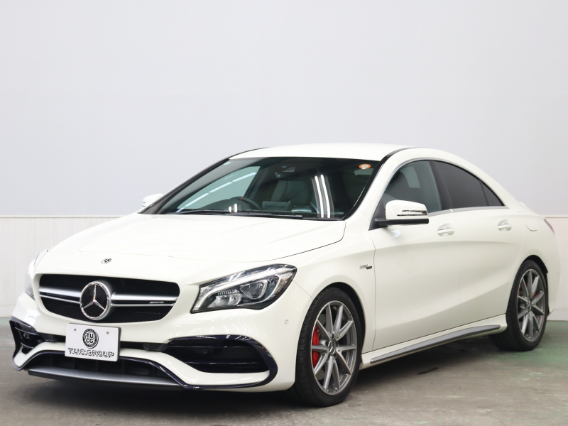 AMG CLAクラス CLA45 4MATIC AMGｱﾄﾞﾊﾞﾝｽﾄﾞ&ﾚｰﾀﾞｰSP　AMGﾊﾟﾌｫｰﾏﾝｽｼｰﾄ 黒革 ｼｰﾄﾋｰﾀｰ 純正HDDﾅﾋﾞTV Bluetooth Carplay Bｶﾒﾗ LEDﾊｲﾊﾟﾌｫｰﾏﾝｽﾍｯﾄﾞﾗｲﾄ AMGﾊﾟﾌｫｰﾏﾝｽEX AMGｻｽﾍﾟﾝｼｮﾝ  AMGｴｱﾛ&18ｲﾝﾁAW　2年保証付