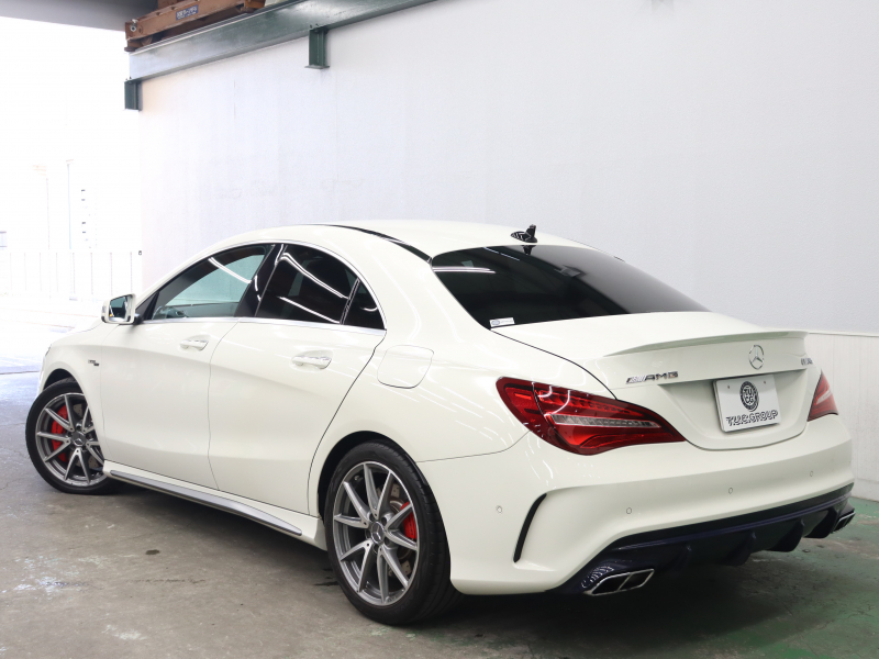 AMG CLAクラス CLA45 4MATIC AMGｱﾄﾞﾊﾞﾝｽﾄﾞ&ﾚｰﾀﾞｰSP　AMGﾊﾟﾌｫｰﾏﾝｽｼｰﾄ 黒革 ｼｰﾄﾋｰﾀｰ 純正HDDﾅﾋﾞTV Bluetooth Carplay Bｶﾒﾗ LEDﾊｲﾊﾟﾌｫｰﾏﾝｽﾍｯﾄﾞﾗｲﾄ AMGﾊﾟﾌｫｰﾏﾝｽEX AMGｻｽﾍﾟﾝｼｮﾝ  AMGｴｱﾛ&18ｲﾝﾁAW　2年保証付