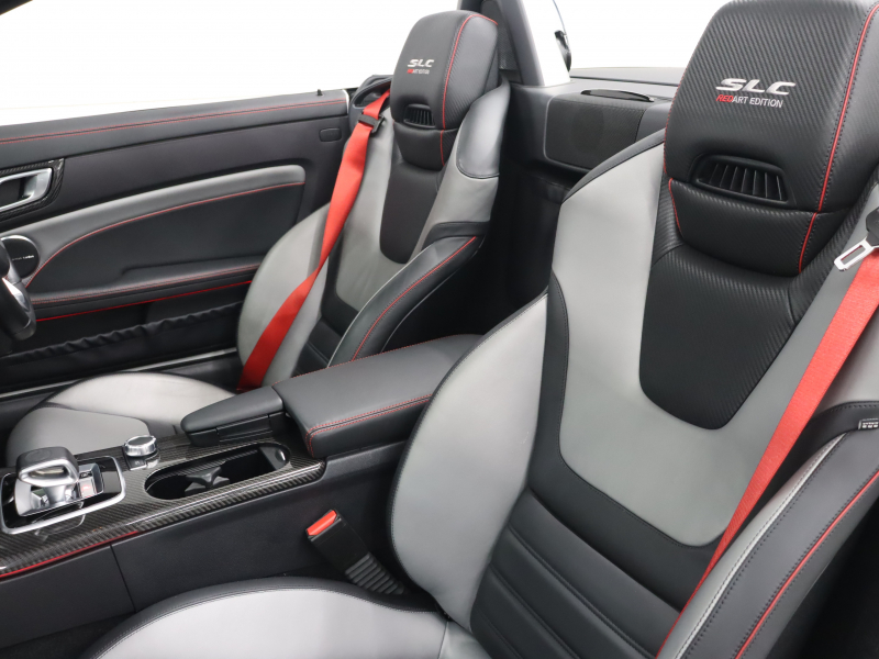 AMG SLC SLC43 ﾚｯﾄﾞｱｰﾄEdition ﾚｰﾀﾞｰSP　黒/銀革 ｴｱｽｶｰﾌ ﾋｰﾀｰ 純正ﾅﾋﾞTV Bｶﾒﾗ Carplay LEDｲﾝﾃﾘｼﾞｪﾝﾄﾗｲﾄ ﾚｯﾄﾞｱｸｾﾝﾄﾊﾟｰﾂ AMGｽﾎﾟｰﾂｻｽﾍﾟﾝｼｮﾝ AMGﾊﾟﾌｫｰﾏﾝｽｽﾃｱﾘﾝｸﾞ AMGｶｰﾎﾞﾝｲﾝﾃﾘｱ AMGｶｰﾎﾞﾝｴｱﾛ&18AW　2年保証付