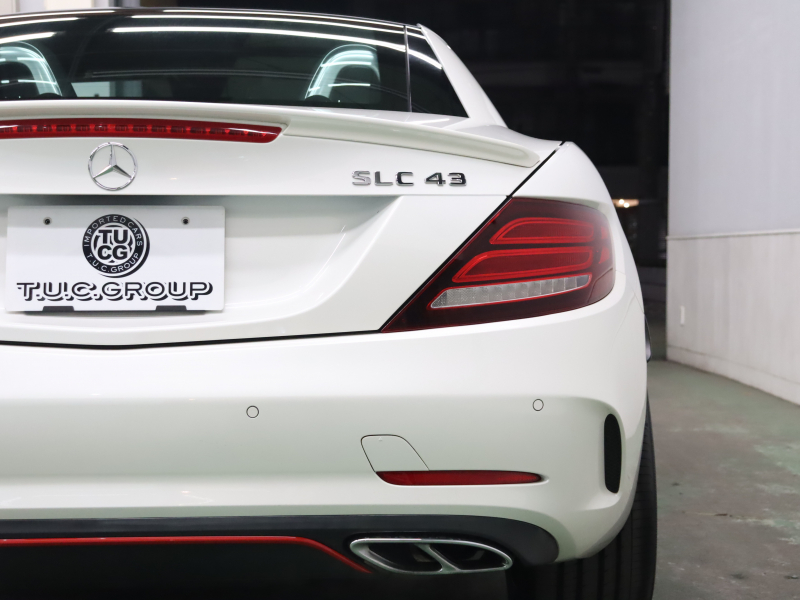 AMG SLC SLC43 ﾚｯﾄﾞｱｰﾄEdition ﾚｰﾀﾞｰSP　黒/銀革 ｴｱｽｶｰﾌ ﾋｰﾀｰ 純正ﾅﾋﾞTV Bｶﾒﾗ Carplay LEDｲﾝﾃﾘｼﾞｪﾝﾄﾗｲﾄ ﾚｯﾄﾞｱｸｾﾝﾄﾊﾟｰﾂ AMGｽﾎﾟｰﾂｻｽﾍﾟﾝｼｮﾝ AMGﾊﾟﾌｫｰﾏﾝｽｽﾃｱﾘﾝｸﾞ AMGｶｰﾎﾞﾝｲﾝﾃﾘｱ AMGｶｰﾎﾞﾝｴｱﾛ&18AW　2年保証付