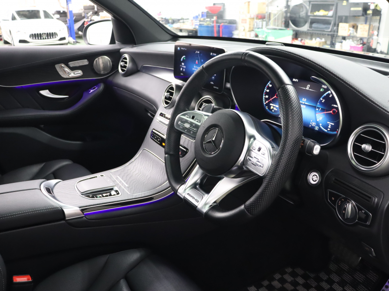 AMG GLC GLC43 4MATIC ﾚｻﾞｰｴｸｽｸﾙｰｼﾌﾞ&ﾚｰﾀﾞｰSP　黒革 ﾍﾞﾝﾁﾚｰﾀｰ ﾊﾟﾉﾗﾏSR MBUXﾅﾋﾞTV BTｵｰﾃﾞｨｵ 360ｶﾒﾗ LEDﾍｯﾄﾞﾗｲﾄ ﾍｯﾄﾞｱｯﾌﾟD ﾌﾞﾙﾒｽﾀｰS 自動Rｹﾞｰﾄ&ﾊﾝｽﾞﾌﾘｰA AMGｴｸﾞｿﾞｰｽﾄｼｽﾃﾑ AMG強化ﾌﾞﾚｰｷ AMGｴｱﾛ&20AW　2年保証付