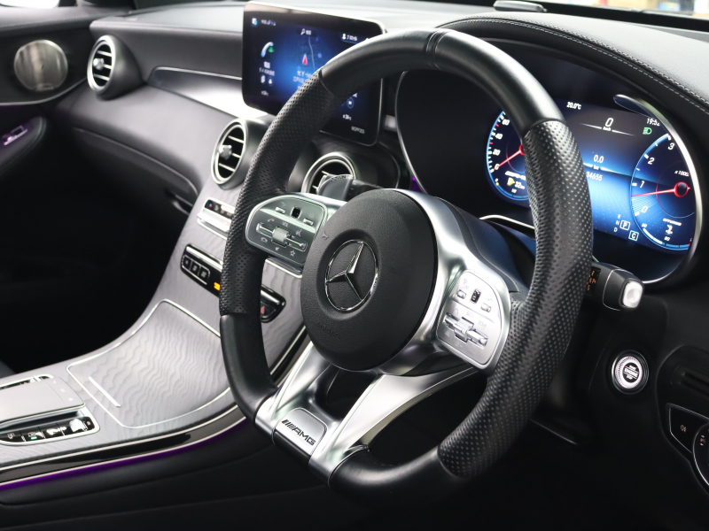 AMG GLC GLC43 4MATIC ﾚｻﾞｰｴｸｽｸﾙｰｼﾌﾞ&ﾚｰﾀﾞｰSP　黒革 ﾍﾞﾝﾁﾚｰﾀｰ ﾊﾟﾉﾗﾏSR MBUXﾅﾋﾞTV BTｵｰﾃﾞｨｵ 360ｶﾒﾗ LEDﾍｯﾄﾞﾗｲﾄ ﾍｯﾄﾞｱｯﾌﾟD ﾌﾞﾙﾒｽﾀｰS 自動Rｹﾞｰﾄ&ﾊﾝｽﾞﾌﾘｰA AMGｴｸﾞｿﾞｰｽﾄｼｽﾃﾑ AMG強化ﾌﾞﾚｰｷ AMGｴｱﾛ&20AW　2年保証付