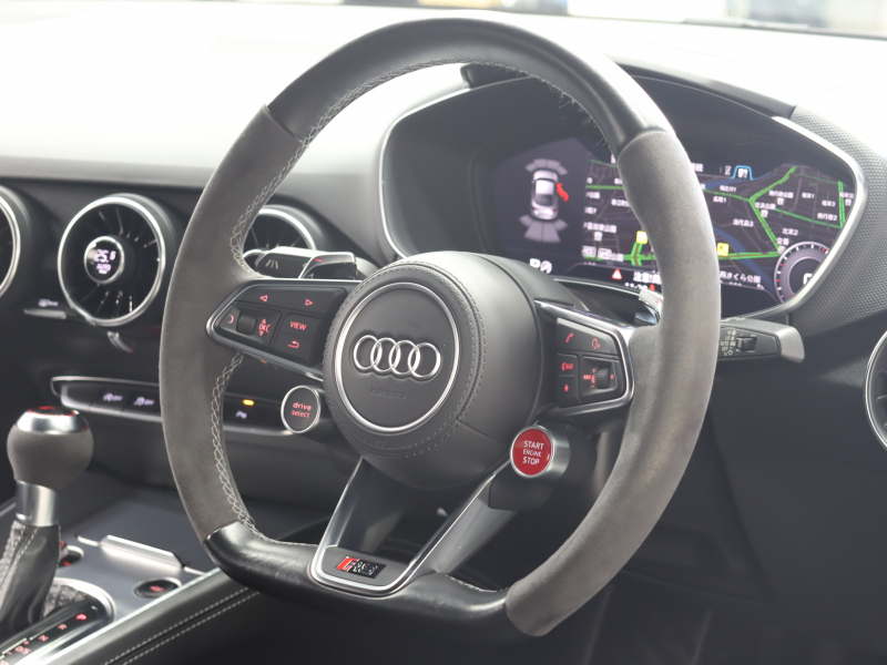 アウディ TT RS クーペ ｱｼｽﾀﾝｽPKGｱﾄﾞﾊﾞﾝｽﾄﾞ　黒革(Sｽﾎﾟｰﾂ) MMIﾅﾋﾞ Bｶﾒﾗ Bang&Olufsen ﾏﾄﾘｸｽLEDﾘｱ/ﾍｯﾄﾞﾗｲﾄ ｾﾗﾐｯｸﾃﾞｨｽｸﾌﾞﾚｰｷ(F) ﾏｸﾞﾈﾃｨｯｸﾗｲﾄﾞｻｽﾍﾟﾝｼｮﾝ 可変ﾊﾞﾙﾌﾞ 純正20ｲﾝﾁAW(ﾏｯﾄﾁﾀﾆｳﾑ)　2年保証付