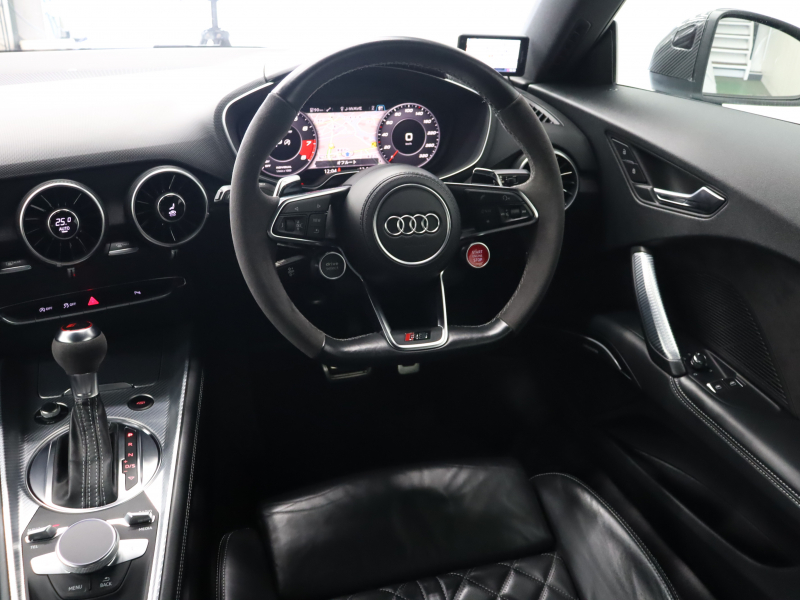 アウディ TT RS クーペ ｱｼｽﾀﾝｽPKGｱﾄﾞﾊﾞﾝｽﾄﾞ　黒革(Sｽﾎﾟｰﾂ) MMIﾅﾋﾞ Bｶﾒﾗ Bang&Olufsen ﾏﾄﾘｸｽLEDﾘｱ/ﾍｯﾄﾞﾗｲﾄ ｾﾗﾐｯｸﾃﾞｨｽｸﾌﾞﾚｰｷ(F) ﾏｸﾞﾈﾃｨｯｸﾗｲﾄﾞｻｽﾍﾟﾝｼｮﾝ 可変ﾊﾞﾙﾌﾞ 純正20ｲﾝﾁAW(ﾏｯﾄﾁﾀﾆｳﾑ)　2年保証付