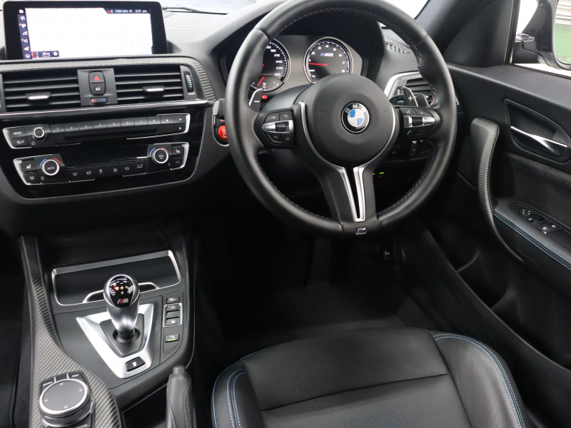 BMW Mシリーズ M2 ｺﾝﾍﾟﾃｨｼｮﾝ　1ｵﾅ 後期LCI ｺﾝﾌｫｰﾄA ｲﾝﾃﾘｼﾞｪﾝﾄS 黒革 純正Idriveﾅﾋﾞ Bｶﾒﾗ LEDﾍｯﾄﾞﾗｲﾄ Mｽﾎﾟｰﾂﾚｻﾞｰｽﾃｱﾘﾝｸﾞ Mｽﾎﾟｰﾂｴｷｿﾞｰｽﾄ Mﾌﾞﾚｰｷｷｬﾘﾊﾟｰ Mｴｱﾛ&19ｲﾝﾁAW　2年保証付