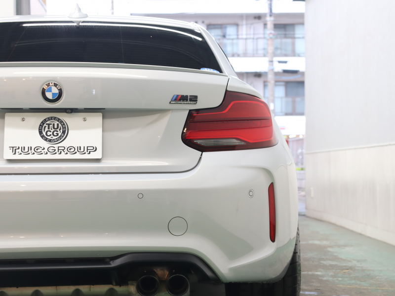 BMW Mシリーズ M2 ｺﾝﾍﾟﾃｨｼｮﾝ　1ｵﾅ 後期LCI ｺﾝﾌｫｰﾄA ｲﾝﾃﾘｼﾞｪﾝﾄS 黒革 純正Idriveﾅﾋﾞ Bｶﾒﾗ LEDﾍｯﾄﾞﾗｲﾄ Mｽﾎﾟｰﾂﾚｻﾞｰｽﾃｱﾘﾝｸﾞ Mｽﾎﾟｰﾂｴｷｿﾞｰｽﾄ Mﾌﾞﾚｰｷｷｬﾘﾊﾟｰ Mｴｱﾛ&19ｲﾝﾁAW　2年保証付