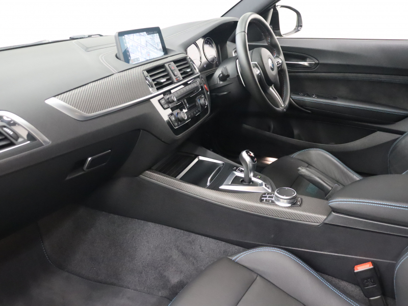 BMW Mシリーズ M2 ｺﾝﾍﾟﾃｨｼｮﾝ　1ｵﾅ 後期LCI ｺﾝﾌｫｰﾄA ｲﾝﾃﾘｼﾞｪﾝﾄS 黒革 純正Idriveﾅﾋﾞ Bｶﾒﾗ LEDﾍｯﾄﾞﾗｲﾄ Mｽﾎﾟｰﾂﾚｻﾞｰｽﾃｱﾘﾝｸﾞ Mｽﾎﾟｰﾂｴｷｿﾞｰｽﾄ Mﾌﾞﾚｰｷｷｬﾘﾊﾟｰ Mｴｱﾛ&19ｲﾝﾁAW　2年保証付