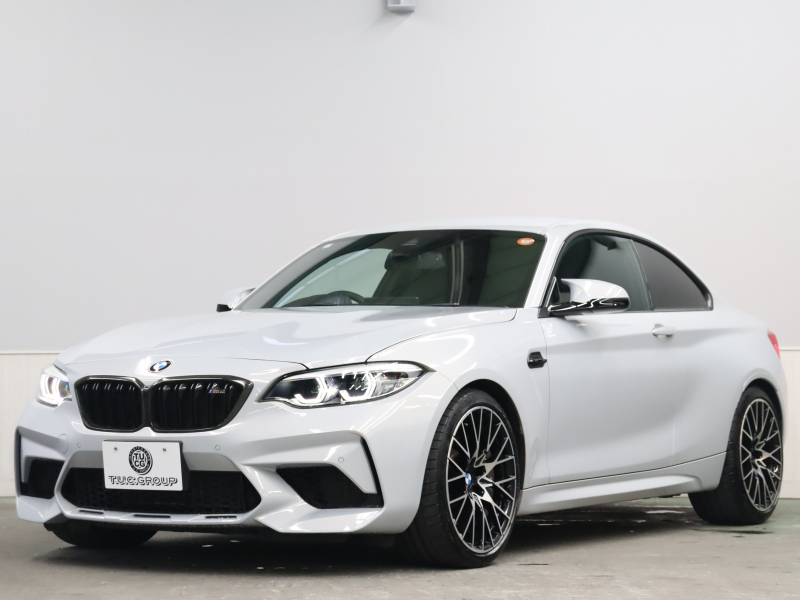 BMW Mシリーズ M2 ｺﾝﾍﾟﾃｨｼｮﾝ　1ｵﾅ 後期LCI ｺﾝﾌｫｰﾄA ｲﾝﾃﾘｼﾞｪﾝﾄS 黒革 純正Idriveﾅﾋﾞ Bｶﾒﾗ LEDﾍｯﾄﾞﾗｲﾄ Mｽﾎﾟｰﾂﾚｻﾞｰｽﾃｱﾘﾝｸﾞ Mｽﾎﾟｰﾂｴｷｿﾞｰｽﾄ Mﾌﾞﾚｰｷｷｬﾘﾊﾟｰ Mｴｱﾛ&19ｲﾝﾁAW　2年保証付