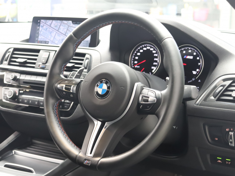 BMW Mシリーズ M2 ｺﾝﾍﾟﾃｨｼｮﾝ　1ｵﾅ 後期LCI ｺﾝﾌｫｰﾄA ｲﾝﾃﾘｼﾞｪﾝﾄS 黒革 純正Idriveﾅﾋﾞ Bｶﾒﾗ LEDﾍｯﾄﾞﾗｲﾄ Mｽﾎﾟｰﾂﾚｻﾞｰｽﾃｱﾘﾝｸﾞ Mｽﾎﾟｰﾂｴｷｿﾞｰｽﾄ Mﾌﾞﾚｰｷｷｬﾘﾊﾟｰ Mｴｱﾛ&19ｲﾝﾁAW　2年保証付