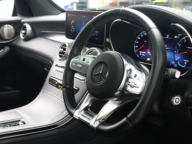AMG GLC GLC43 4MATIC ﾚｻﾞｰｴｸｽｸﾙｰｼﾌﾞ&ﾚｰﾀﾞｰSP　黒革 ﾍﾞﾝﾁﾚｰﾀｰ ﾊﾟﾉﾗﾏSR MBUXﾅﾋﾞTV BTｵｰﾃﾞｨｵ 360ｶﾒﾗ LEDﾍｯﾄﾞﾗｲﾄ ﾍｯﾄﾞｱｯﾌﾟD ﾌﾞﾙﾒｽﾀｰS 自動Rｹﾞｰﾄ&ﾊﾝｽﾞﾌﾘｰA AMGｴｸﾞｿﾞｰｽﾄｼｽﾃﾑ AMGｴｱﾛ&20AW　2年保証付