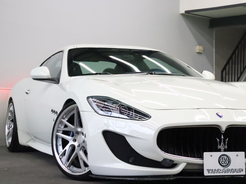 マセラティ グランツーリズモ ｽﾎﾟｰﾂ MCｵｰﾄｼﾌﾄ ｱﾙｶﾝﾀﾗPKG　ｺﾝﾋﾞ革(ﾄﾛﾌｨﾌﾞﾙｰ/ﾃｨｸﾞﾌﾞﾙｰ) ﾋｰﾀｰ ｱﾙｶﾝﾀﾗﾍｯﾄﾞﾗｲﾅｰ 純正SDﾅﾋﾞ ｸﾙｺﾝ ｶｰﾎﾞﾝｲﾝﾃﾘｱ&ﾌﾛﾝﾄｽﾎﾟｰﾗｰ ﾄﾗｲﾃﾞﾝﾄｽﾃｯﾁ ﾀﾞｳﾝｻｽ ﾌﾞﾙｰｷｬﾘﾊﾟｰ WORK製21ｲﾝﾁAW　2年保証付