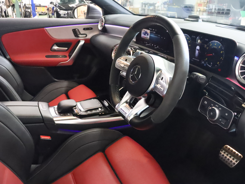 AMG Aクラス A45S 4MATIC+ AMGｱﾄﾞﾊﾞﾝｽﾄﾞ&ﾊﾟﾌｫｰﾏﾝｽPKG　赤/黒革 ﾍﾞﾝﾁﾚｰﾀｰ ﾊﾟﾉﾗﾏSR 純正ﾅﾋﾞ 360ｶﾒﾗ HUD ﾜｲﾔﾚｽﾁｬｰｼﾞﾝｸﾞ AMGﾊﾟﾌｫｰﾏﾝｽEX AMGﾊﾟﾌｫｰﾏﾝｽｼｰﾄ AMGｻｽﾍﾟﾝｼｮﾝ AMGｴｱﾛ&19ｲﾝﾁAW　2年保証付