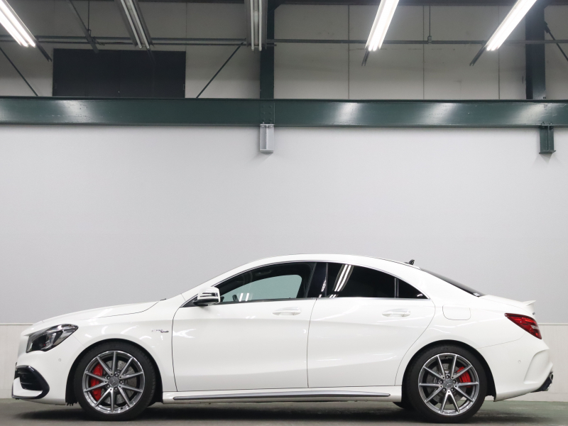 AMG CLAクラス CLA45 4MATIC AMGｱﾄﾞﾊﾞﾝｽﾄﾞ&ﾚｰﾀﾞｰSP　AMGﾊﾟﾌｫｰﾏﾝｽｼｰﾄ 黒革 ｼｰﾄﾋｰﾀｰ 純正HDDﾅﾋﾞTV Bluetooth Carplay Bｶﾒﾗ LEDﾊｲﾊﾟﾌｫｰﾏﾝｽﾍｯﾄﾞﾗｲﾄ AMGﾊﾟﾌｫｰﾏﾝｽEX AMGｻｽﾍﾟﾝｼｮﾝ  AMGｴｱﾛ&18ｲﾝﾁAW　2年保証付
