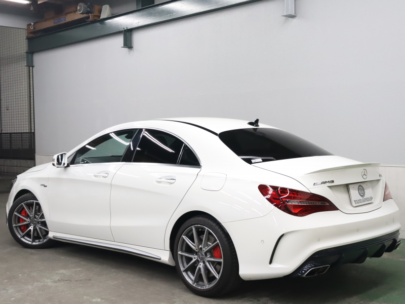 AMG CLAクラス CLA45 4MATIC AMGｱﾄﾞﾊﾞﾝｽﾄﾞ&ﾚｰﾀﾞｰSP　AMGﾊﾟﾌｫｰﾏﾝｽｼｰﾄ 黒革 ｼｰﾄﾋｰﾀｰ 純正HDDﾅﾋﾞTV Bluetooth Carplay Bｶﾒﾗ LEDﾊｲﾊﾟﾌｫｰﾏﾝｽﾍｯﾄﾞﾗｲﾄ AMGﾊﾟﾌｫｰﾏﾝｽEX AMGｻｽﾍﾟﾝｼｮﾝ  AMGｴｱﾛ&18ｲﾝﾁAW　2年保証付