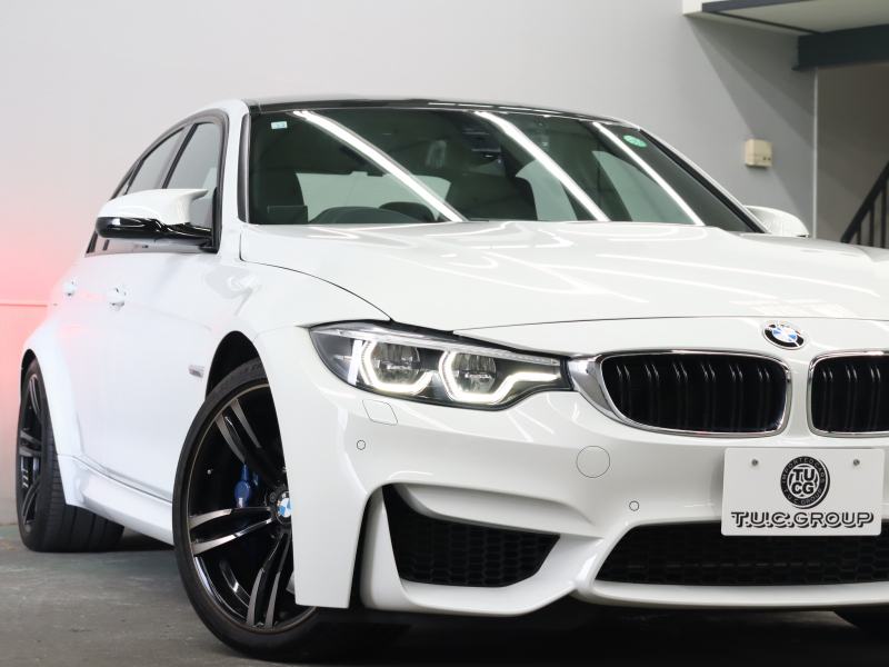 BMW Mシリーズ M3 ｾﾀﾞﾝ MDCT　1ｵｰﾅｰ 後期LCI ｺﾝﾌｫｰﾄA ｲﾝﾃﾘｼﾞｪﾝﾄS 黒革 ﾅﾋﾞTV harman/kardon Bｶﾒﾗ ﾍｯﾄﾞｱｯﾌﾟD LEDﾍｯﾄﾞﾗｲﾄ ｶｰﾎﾞﾝｲﾝﾃﾘｱ Mｻｽﾍﾟﾝｼｮﾝ Mﾌﾞﾙｰｷｬﾘﾊﾟｰ Mｽﾎﾟｰﾂﾚｻﾞｰｽﾃｱﾘﾝｸﾞ Mｴｱﾛ&19AW(ｽﾀｲﾘﾝｸﾞ437M)　2年保証付