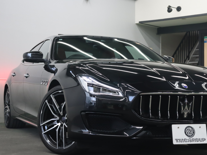 マセラティ クアトロポルテ S ｸﾞﾗﾝｽﾎﾟｰﾂ　後期 赤革 ﾍﾞﾝﾁﾚｰﾀｰ ﾋｰﾀｰ ｻﾝﾙｰﾌ ﾅﾋﾞTV 360ｶﾒﾗ Bowers&Wilkineｻｳﾝﾄﾞ ACC ﾄﾗｲﾃﾞﾝﾄｽﾃｯﾁ 自動Rｹﾞｰﾄ&ﾊﾝｽﾞﾌﾘｰA ｽｶｲﾌｯｸｻｽﾍﾟﾝｼｮﾝ ｶｰﾎﾞﾝｲﾝﾃﾘｱﾄﾘﾑ ﾚｯﾄﾞｷｬﾘﾊﾟｰ 純正21ｲﾝﾁAW(ｱﾄﾗﾝﾃ) 　2年保証付