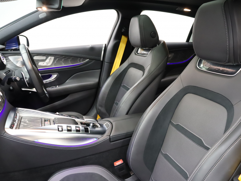 AMG GT 4ドアクーペ GT43 4ﾄﾞｱｸｰﾍﾟ 4MATIC ISG搭載ﾓﾃﾞﾙ AMGﾗｲﾄﾞｺﾝﾄﾛｰﾙ+&ｴｸｽｸﾙｰｼﾌﾞPKG ﾚｰﾀﾞｰSP　黒革 ﾄﾞﾗｲﾋﾞﾝｸﾞﾀﾞｲﾅﾐｯｸｼｰﾄ ﾍﾞﾝﾁﾚｰﾀｰ SR ﾅﾋﾞTV ﾌﾞﾙﾒｽﾀｰS 360ｶﾒﾗ Carplay AMGｴｸﾞｿﾞｰｽﾄｼｽﾃﾑ AMGｲｴﾛｰｷｬﾘﾊﾟｰ AMGｴｱﾛ&20ｲﾝﾁAW　2年保証