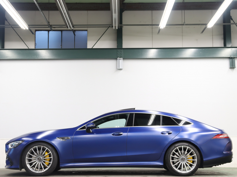 AMG GT 4ドアクーペ GT43 4ﾄﾞｱｸｰﾍﾟ 4MATIC ISG搭載ﾓﾃﾞﾙ AMGﾗｲﾄﾞｺﾝﾄﾛｰﾙ+&ｴｸｽｸﾙｰｼﾌﾞPKG ﾚｰﾀﾞｰSP　黒革 ﾄﾞﾗｲﾋﾞﾝｸﾞﾀﾞｲﾅﾐｯｸｼｰﾄ ﾍﾞﾝﾁﾚｰﾀｰ SR ﾅﾋﾞTV ﾌﾞﾙﾒｽﾀｰS 360ｶﾒﾗ Carplay AMGｴｸﾞｿﾞｰｽﾄｼｽﾃﾑ AMGｲｴﾛｰｷｬﾘﾊﾟｰ AMGｴｱﾛ&20ｲﾝﾁAW　2年保証
