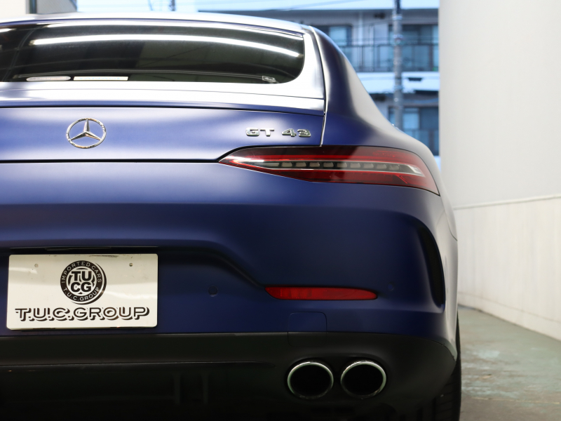 AMG GT 4ドアクーペ GT43 4ﾄﾞｱｸｰﾍﾟ 4MATIC ISG搭載ﾓﾃﾞﾙ AMGﾗｲﾄﾞｺﾝﾄﾛｰﾙ+&ｴｸｽｸﾙｰｼﾌﾞPKG ﾚｰﾀﾞｰSP　黒革 ﾄﾞﾗｲﾋﾞﾝｸﾞﾀﾞｲﾅﾐｯｸｼｰﾄ ﾍﾞﾝﾁﾚｰﾀｰ SR ﾅﾋﾞTV ﾌﾞﾙﾒｽﾀｰS 360ｶﾒﾗ Carplay AMGｴｸﾞｿﾞｰｽﾄｼｽﾃﾑ AMGｲｴﾛｰｷｬﾘﾊﾟｰ AMGｴｱﾛ&20ｲﾝﾁAW　2年保証