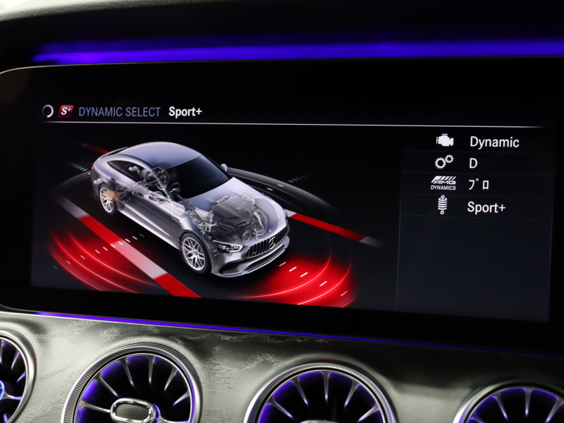 AMG GT 4ドアクーペ GT43 4ﾄﾞｱｸｰﾍﾟ 4MATIC ISG搭載ﾓﾃﾞﾙ AMGﾗｲﾄﾞｺﾝﾄﾛｰﾙ+&ｴｸｽｸﾙｰｼﾌﾞPKG ﾚｰﾀﾞｰSP　黒革 ﾄﾞﾗｲﾋﾞﾝｸﾞﾀﾞｲﾅﾐｯｸｼｰﾄ ﾍﾞﾝﾁﾚｰﾀｰ SR ﾅﾋﾞTV ﾌﾞﾙﾒｽﾀｰS 360ｶﾒﾗ Carplay AMGｴｸﾞｿﾞｰｽﾄｼｽﾃﾑ AMGｲｴﾛｰｷｬﾘﾊﾟｰ AMGｴｱﾛ&20ｲﾝﾁAW　2年保証