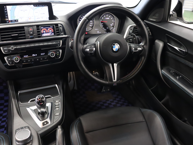 BMW Mシリーズ M2 ｺﾝﾍﾟﾃｨｼｮﾝ　後期LCI ｺﾝﾌｫｰﾄA ｲﾝﾃﾘｼﾞｪﾝﾄS 黒革 純正ﾅﾋﾞTV harman/kardon Bｶﾒﾗ ｸﾙｰｽﾞｺﾝﾄﾛｰﾙ ｶｰﾎﾞﾝｲﾝﾃﾘｱ 3Dﾃﾞｻﾞｲﾝｴｷｿﾞｰｽﾄｼｽﾃﾑ ﾏｸﾞﾈﾃｨｯｸﾊﾟﾄﾞﾙｼﾌﾄ Mﾌﾞﾚｰｷｷｬﾘﾊﾟｰ M専用ｴｱﾛ&19ｲﾝﾁAW　2年保証付