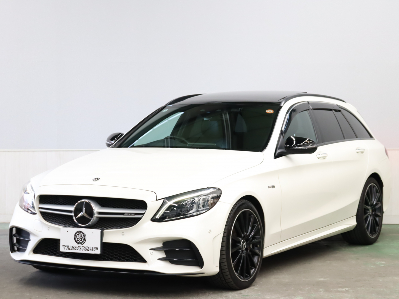 AMG Cクラス C43 ｽﾃｰｼｮﾝﾜｺﾞﾝ 4MATIC ｴｸｽｸﾙｰｼﾌﾞ&ﾚｰﾀﾞｰSP　黒革 純正ﾅﾋﾞTV ﾌﾞﾙﾒｽﾀｰS ﾍｯﾄﾞｱｯﾌﾟD Bｶﾒﾗ 自動Rｹﾞｰﾄ&ﾌｯﾄﾄﾗﾝｸｵｰﾌﾟﾅｰ LEDﾍｯﾄﾞﾗｲﾄ AMGｻｽﾍﾟﾝｼｮﾝ AMGｴｸﾞｿﾞｰｽﾄ AMGｷｬﾘﾊﾟｰ AMGｴｱﾛ&19ｲﾝﾁAW　2年保証付