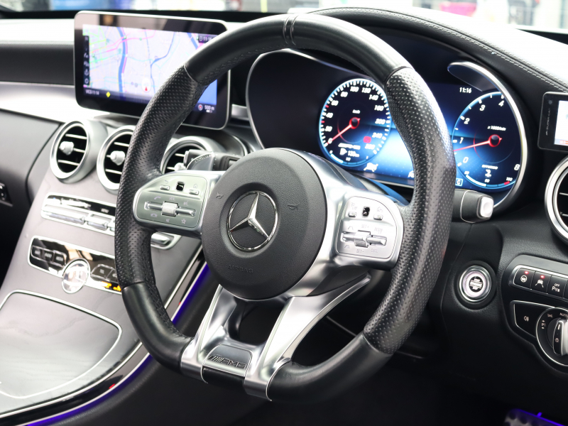 AMG Cクラス C43 ｽﾃｰｼｮﾝﾜｺﾞﾝ 4MATIC ｴｸｽｸﾙｰｼﾌﾞ&ﾚｰﾀﾞｰSP　黒革 純正ﾅﾋﾞTV ﾌﾞﾙﾒｽﾀｰS ﾍｯﾄﾞｱｯﾌﾟD Bｶﾒﾗ 自動Rｹﾞｰﾄ&ﾌｯﾄﾄﾗﾝｸｵｰﾌﾟﾅｰ LEDﾍｯﾄﾞﾗｲﾄ AMGｻｽﾍﾟﾝｼｮﾝ AMGｴｸﾞｿﾞｰｽﾄ AMGｷｬﾘﾊﾟｰ AMGｴｱﾛ&19ｲﾝﾁAW　2年保証付