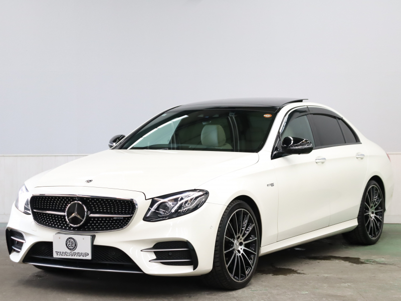 AMG Eクラス E43 4MATIC ｴｸｽｸﾙｰｼﾌﾞ&ﾚｰﾀﾞｰSP　ﾍﾞｰｼﾞｭ革 ﾍﾞﾝﾁﾚｰﾀｰ ﾋｰﾀｰ ﾘﾗｸｾﾞｰｼｮﾝ機能 ﾀﾞｲﾅﾐｯｸｼｰﾄ ﾊﾟﾉﾗﾏSR 純正ﾅﾋﾞTV ﾌﾞﾙﾒｽﾀｰS 360ｶﾒﾗ HUD Carplay AMGｽﾎﾟｰﾂｻｽﾍﾟﾝｼｮﾝ AMGｴｸﾞｿﾞｰｽﾄ AMGｴｱﾛ&20ｲﾝﾁAW 2年保証付