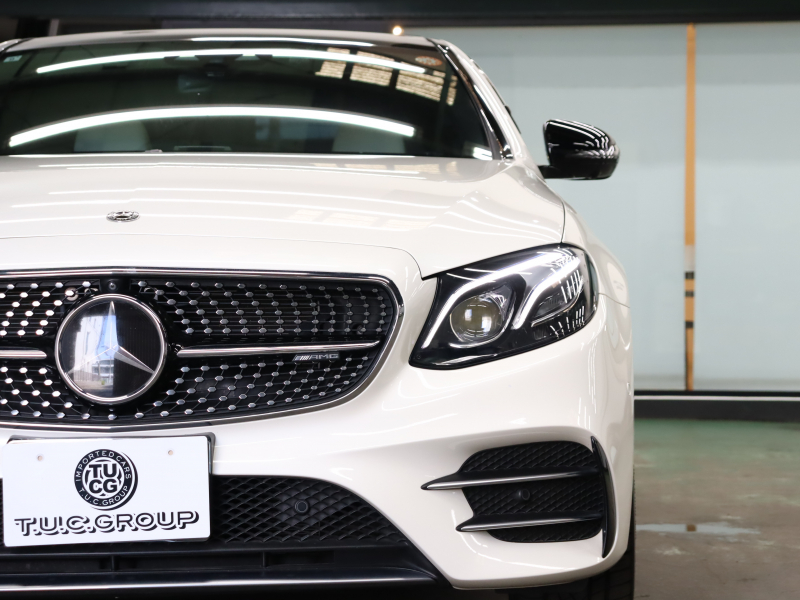 AMG Eクラス E43 4MATIC ｴｸｽｸﾙｰｼﾌﾞ&ﾚｰﾀﾞｰSP　ﾍﾞｰｼﾞｭ革 ﾍﾞﾝﾁﾚｰﾀｰ ﾋｰﾀｰ ﾘﾗｸｾﾞｰｼｮﾝ機能 ﾀﾞｲﾅﾐｯｸｼｰﾄ ﾊﾟﾉﾗﾏSR 純正ﾅﾋﾞTV ﾌﾞﾙﾒｽﾀｰS 360ｶﾒﾗ HUD Carplay AMGｽﾎﾟｰﾂｻｽﾍﾟﾝｼｮﾝ AMGｴｸﾞｿﾞｰｽﾄ AMGｴｱﾛ&20ｲﾝﾁAW 2年保証付