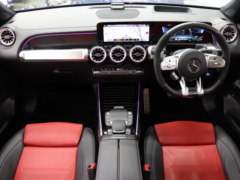 AMG GLB GLB35 4MATIC AMGｱﾄﾞﾊﾞﾝｽﾄﾞ&ﾊﾟﾌｫｰﾏﾝｽPKG　赤/黒革 ﾍﾞﾝﾁﾚｰﾀｰ ﾊﾟﾉﾗﾏSR MBUXﾅﾋﾞ 360ｶﾒﾗ HUD ｱﾄﾞﾊﾞﾝｽﾄﾞｻｳﾝﾄﾞ ｶｰﾎﾞﾝ調ｲﾝﾃﾘｱﾄﾘﾑ 自動Rｹﾞｰﾄ AMG強化ﾌﾞﾚｰｷ AMGｴｱﾛ&19ｲﾝﾁAW　2年保証付