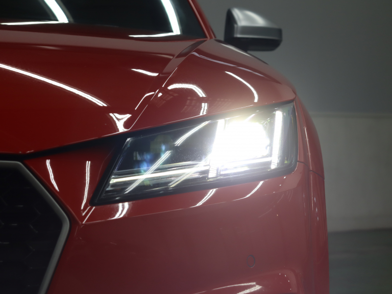 アウディ TT RS クーペ ｱｼｽﾀﾝｽPKGｱﾄﾞﾊﾞﾝｽﾄﾞ　黒革(Sｽﾎﾟｰﾂ) MMIﾅﾋﾞ Bｶﾒﾗ Bluetooth ｸﾙｰｽﾞｺﾝﾄﾛｰﾙ ﾏﾄﾘｸｽOLEDﾘｱﾗｲﾄ ﾏｸﾞﾈﾃｨｯｸﾗｲﾄﾞｻｽﾍﾟﾝｼｮﾝ 可変ﾊﾞﾙﾌﾞ ﾚｯﾄﾞｷｬﾘﾊﾟｰ 純正20ｲﾝﾁAW(ﾏｯﾄﾁﾀﾆｳﾑ)　2年保証付