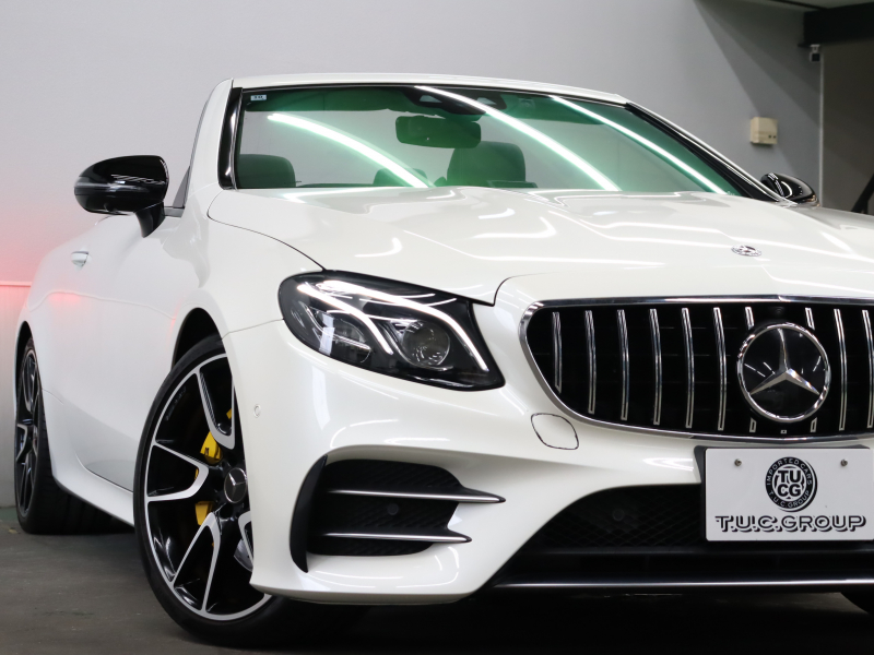 AMG Eクラス E53ｶﾌﾞﾘｵﾚ 4MATIC+ ISG搭載ﾓﾃﾞﾙ ｴｸｽｸﾙｼｰﾌﾞ&ﾚｰﾀﾞｰSP　黒革 ﾍﾞﾝﾁﾚｰﾀｰ ｴｱｽｶｰﾌ 黒幌 純正ﾅﾋﾞTV ﾌﾞﾙﾒｽﾀｰS ﾍｯﾄﾞｱｯﾌﾟD 360ｶﾒﾗ AMGﾊﾟﾌｫｰﾏﾝｽｽﾃｱﾘﾝｸﾞ AMGｽﾎﾟｰﾂｴｷｿﾞｰｽﾄ AMGｴｱﾛ&20ｲﾝﾁAW　2年保証