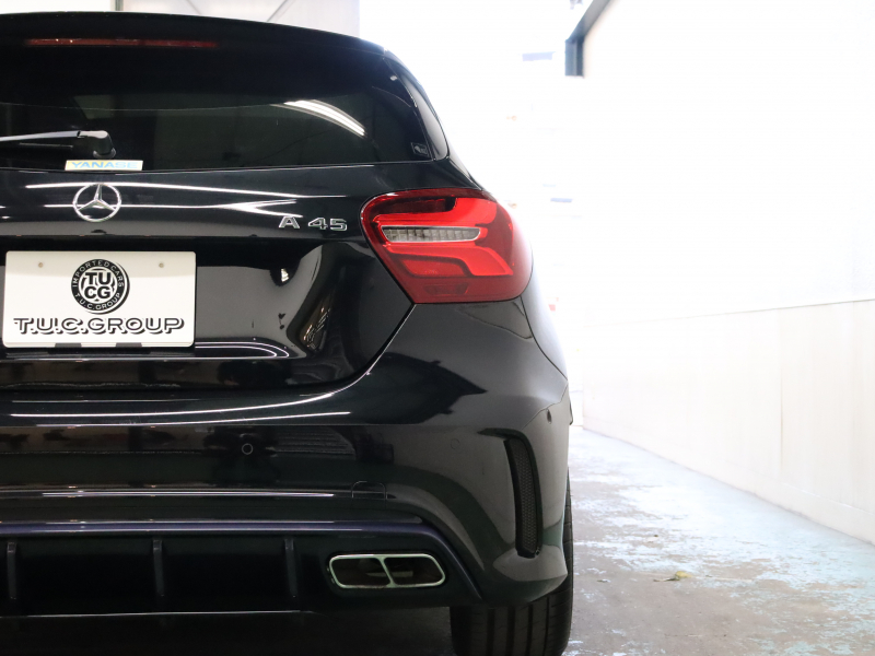 AMG Aクラス A45 4MATIC ﾚｰﾀﾞｰSP　後期 黒革 ﾊﾟﾉﾗﾏSR 純正ﾅﾋﾞ TV Bｶﾒﾗ Carplay LEDﾊﾟﾌｫｰﾏﾝｽﾍｯﾄﾞﾗｲﾄ AMGｻｽﾍﾟﾝｼｮﾝ AMGﾊﾟﾌｫｰﾏﾝｽｴｸﾞｿﾞｰｽﾄ AMG強化ﾌﾞﾚｰｷ AMGｴｱﾛ&18ｲﾝﾁAW　2年保証付