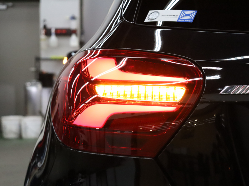 AMG Aクラス A45 4MATIC ﾚｰﾀﾞｰSP　後期 黒革 ﾊﾟﾉﾗﾏSR 純正ﾅﾋﾞ TV Bｶﾒﾗ Carplay LEDﾊﾟﾌｫｰﾏﾝｽﾍｯﾄﾞﾗｲﾄ AMGｻｽﾍﾟﾝｼｮﾝ AMGﾊﾟﾌｫｰﾏﾝｽｴｸﾞｿﾞｰｽﾄ AMG強化ﾌﾞﾚｰｷ AMGｴｱﾛ&18ｲﾝﾁAW　2年保証付