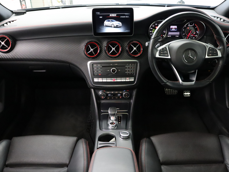 AMG Aクラス A45 4MATIC ﾚｰﾀﾞｰSP　後期 黒革 ﾊﾟﾉﾗﾏSR 純正ﾅﾋﾞ TV Bｶﾒﾗ Carplay LEDﾊﾟﾌｫｰﾏﾝｽﾍｯﾄﾞﾗｲﾄ AMGｻｽﾍﾟﾝｼｮﾝ AMGﾊﾟﾌｫｰﾏﾝｽｴｸﾞｿﾞｰｽﾄ AMG強化ﾌﾞﾚｰｷ AMGｴｱﾛ&18ｲﾝﾁAW　2年保証付