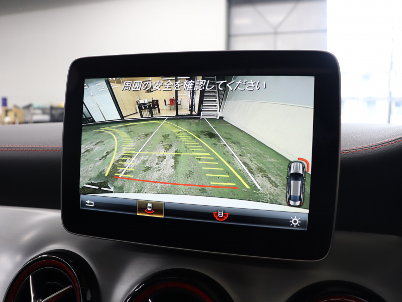 AMG CLAクラス CLA45 4MATIC ﾚｰﾀﾞｰSP　黒革 ｼｰﾄﾋｰﾀｰ 純正HDDﾅﾋﾞTV Bluetooth Carplay Bｶﾒﾗ LEDﾊｲﾊﾟﾌｫｰﾏﾝｽﾍｯﾄﾞﾗｲﾄ AMGｻｽﾍﾟﾝｼｮﾝ AMG強化ﾌﾞﾚｰｷ AMGｽﾎﾟｰﾂｽﾃｱﾘﾝｸﾞ  AMGｴｱﾛ&19ｲﾝﾁAW　2年保証付