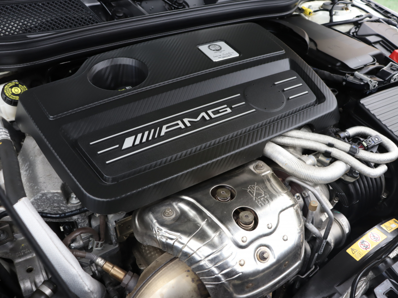 AMG CLAクラス CLA45 4MATIC ﾚｰﾀﾞｰSP　黒革 ｼｰﾄﾋｰﾀｰ 純正HDDﾅﾋﾞTV Bluetooth Carplay Bｶﾒﾗ LEDﾊｲﾊﾟﾌｫｰﾏﾝｽﾍｯﾄﾞﾗｲﾄ AMGｻｽﾍﾟﾝｼｮﾝ AMG強化ﾌﾞﾚｰｷ AMGｽﾎﾟｰﾂｽﾃｱﾘﾝｸﾞ  AMGｴｱﾛ&19ｲﾝﾁAW　2年保証付