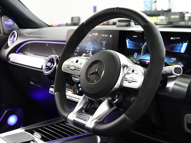 AMG GLB GLB35 4MATIC AMGｱﾄﾞﾊﾞﾝｽﾄﾞ&ﾊﾟﾌｫｰﾏﾝｽPKG　1ｵｰﾅｰ 黒/灰革 ﾊﾟﾉﾗﾏSR MBUXﾅﾋﾞ 360ｶﾒﾗ HUD ｶｰﾎﾞﾝ調ｲﾝﾃﾘｱﾄﾘﾑ 自動Rｹﾞｰﾄ AMGﾊﾟﾌｫｰﾏﾝｽｽﾃｱﾘﾝｸﾞ AMG強化ﾌﾞﾚｰｷ AMGｴｱﾛ TWS21ｲﾝﾁAW　2年保証付