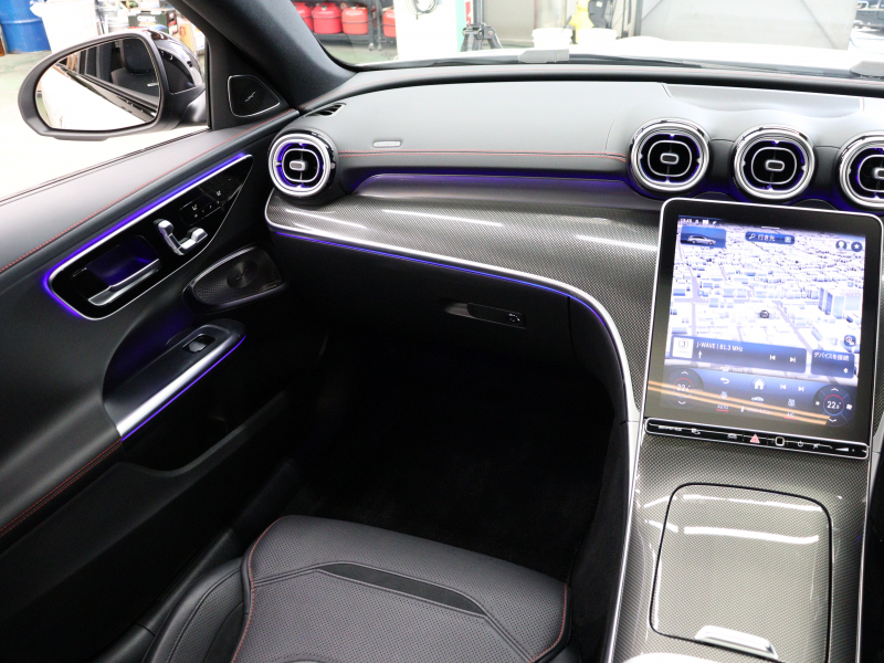 AMG Cクラス C43 4MATIC ｽﾃｰｼｮﾝﾜｺﾞﾝ ﾚｰﾀﾞｰ&ﾅｲﾄPKG　 BSG搭載 現行ﾓﾃﾞﾙ 黒革 ﾍﾞﾝﾁﾚｰﾀｰ ﾊﾟﾉﾗﾏSR 純正ﾅﾋﾞ ﾌﾞﾙﾒｽﾀｰS HUD Carplay 360ｶﾒﾗ AMG強化ﾌﾞﾚｰｷ AMGﾘｱﾙﾊﾟﾌｫｰﾏﾝｽｻｳﾝﾄﾞ AMGｴｱﾛ&19ｲﾝﾁAW　2年保証付