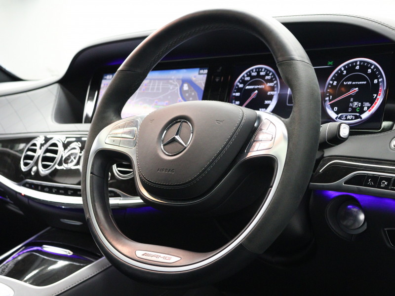 AMG Sクラス S63 ﾛﾝｸﾞ ｼｮｰﾌｧｰ&AMGﾀﾞｲﾅﾐｯｸPKG　 黒革 ﾍﾞﾝﾁﾚｰﾀｰ ﾊﾟﾉﾗﾏSR ﾀﾞｲﾅﾐｯｸｼｰﾄ ﾅﾋﾞTV ﾌﾞﾙﾒｽﾀｰS  360ｶﾒﾗ ｲｰｼﾞｰｸﾛｰｼﾞｬｰ LEDﾍｯﾄﾞﾗｲﾄ ﾏｼﾞｯｸﾎﾞﾃﾞｨｺﾝﾄﾛｰﾙ  AMGｴｱﾛ&20AW　2年保証