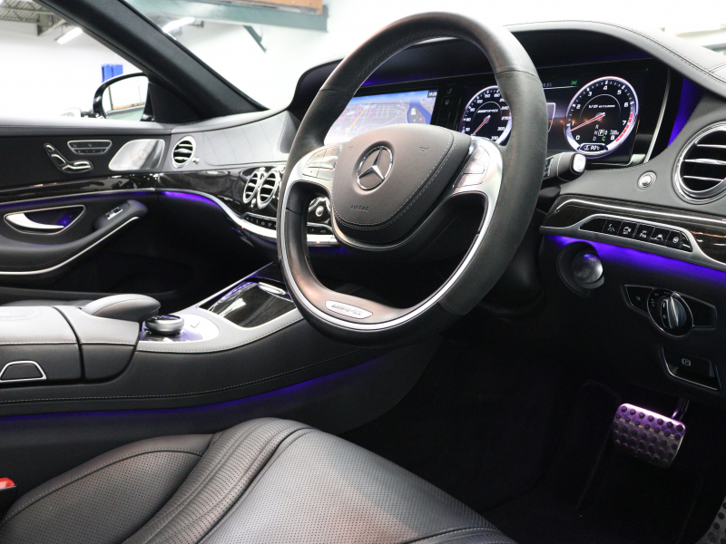AMG Sクラス S63 ﾛﾝｸﾞ ｼｮｰﾌｧｰ&AMGﾀﾞｲﾅﾐｯｸPKG　 黒革 ﾍﾞﾝﾁﾚｰﾀｰ ﾊﾟﾉﾗﾏSR ﾀﾞｲﾅﾐｯｸｼｰﾄ ﾅﾋﾞTV ﾌﾞﾙﾒｽﾀｰS  360ｶﾒﾗ ｲｰｼﾞｰｸﾛｰｼﾞｬｰ LEDﾍｯﾄﾞﾗｲﾄ ﾏｼﾞｯｸﾎﾞﾃﾞｨｺﾝﾄﾛｰﾙ  AMGｴｱﾛ&20AW　2年保証