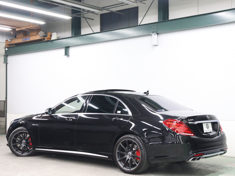 AMG Sクラス S63 ﾛﾝｸﾞ ｼｮｰﾌｧｰ&AMGﾀﾞｲﾅﾐｯｸPKG　 黒革 ﾍﾞﾝﾁﾚｰﾀｰ ﾊﾟﾉﾗﾏSR ﾀﾞｲﾅﾐｯｸｼｰﾄ ﾅﾋﾞTV ﾌﾞﾙﾒｽﾀｰS  360ｶﾒﾗ ｲｰｼﾞｰｸﾛｰｼﾞｬｰ LEDﾍｯﾄﾞﾗｲﾄ ﾏｼﾞｯｸﾎﾞﾃﾞｨｺﾝﾄﾛｰﾙ  AMGｴｱﾛ&20AW　2年保証